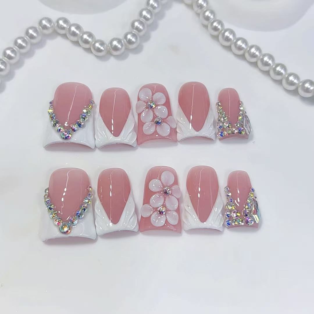 Nail Art Fake - 10 stuks hoogwaardige, eenvoudige en elegante