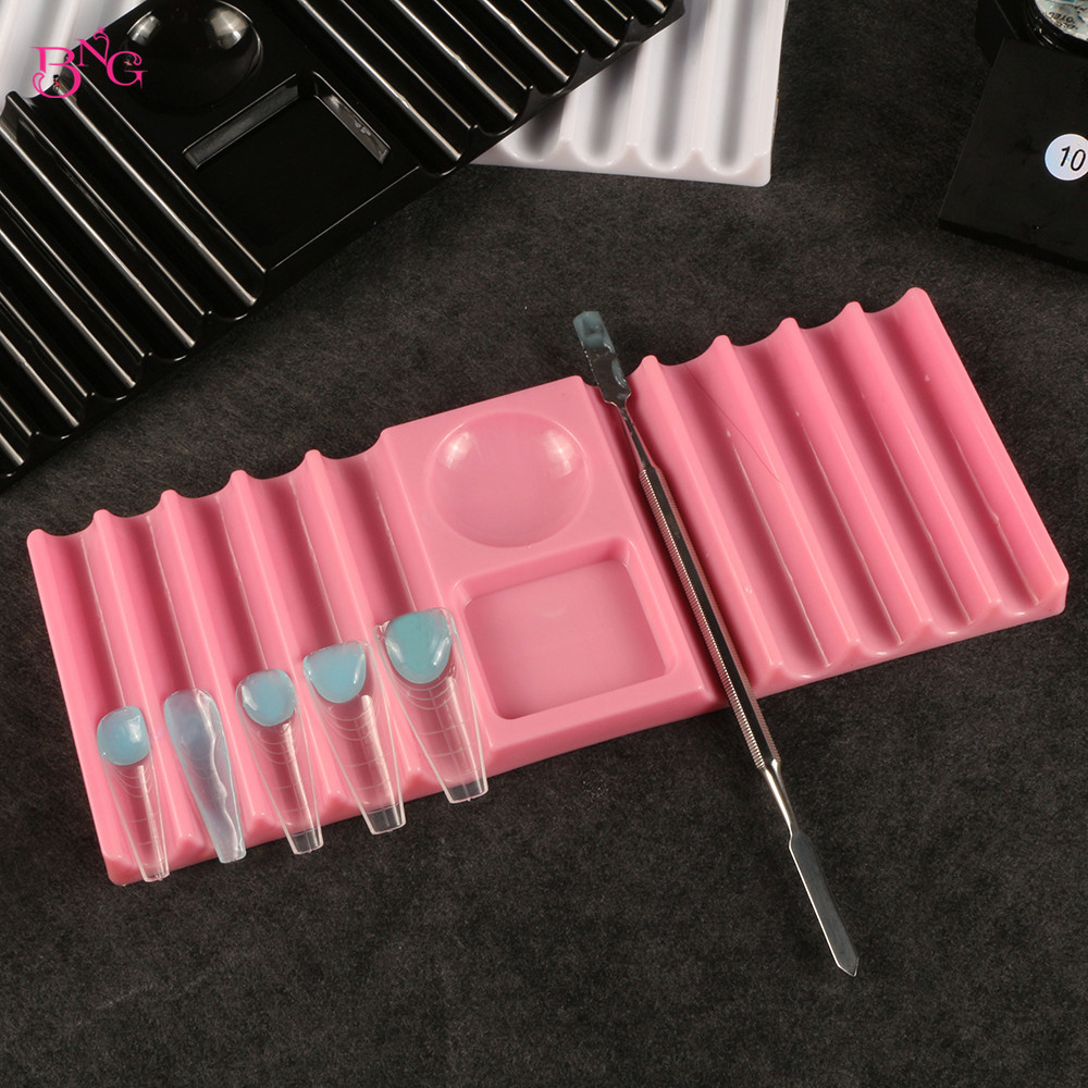 Nail Extension Form - BNG Dubbele Vormhouder Plastic Penhouder voor