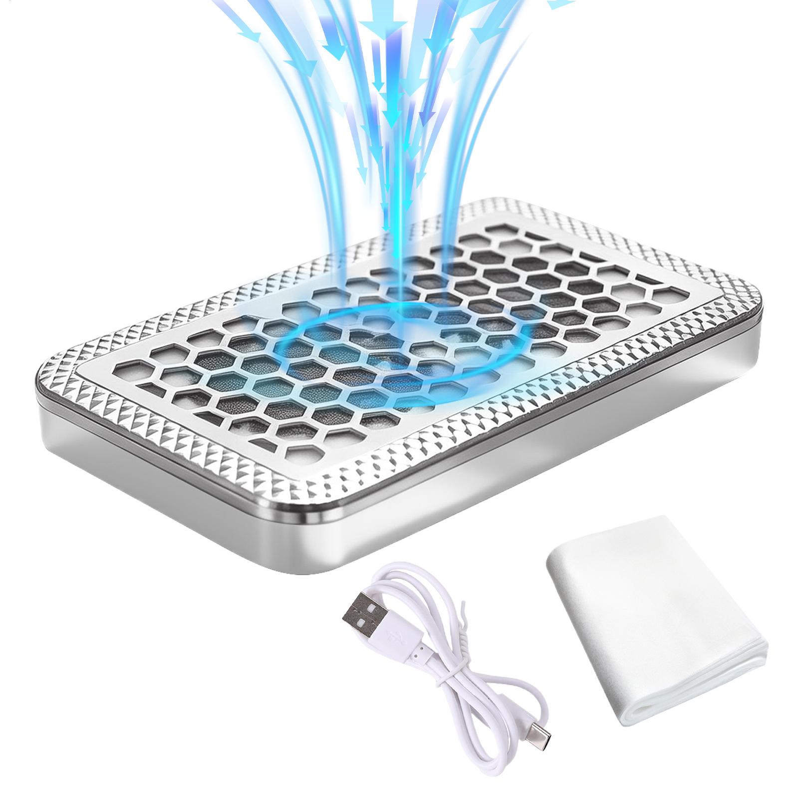 Dip Powder Nail - Nagelstofzuiger Krachtige USB-oplaadbare nagelstofzuiger voor thuis,