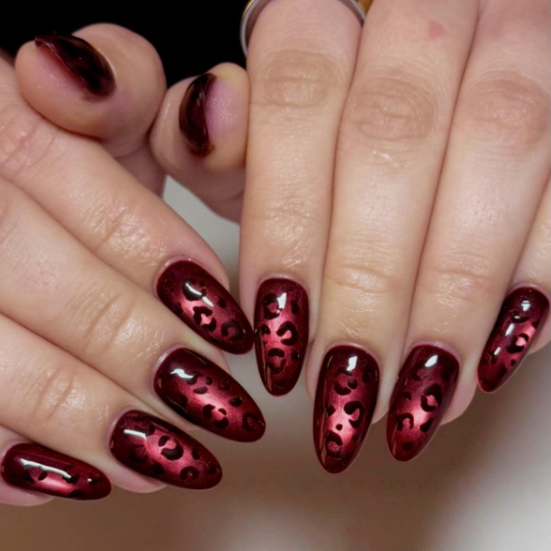 24 stuks roze rode kattenoog k - Nail Art Zebra recensie en prijs