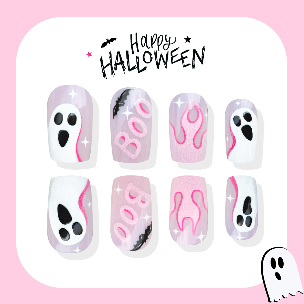 24 stuks Halloween opzetnagels - Nail Art Fake recensie en prijs