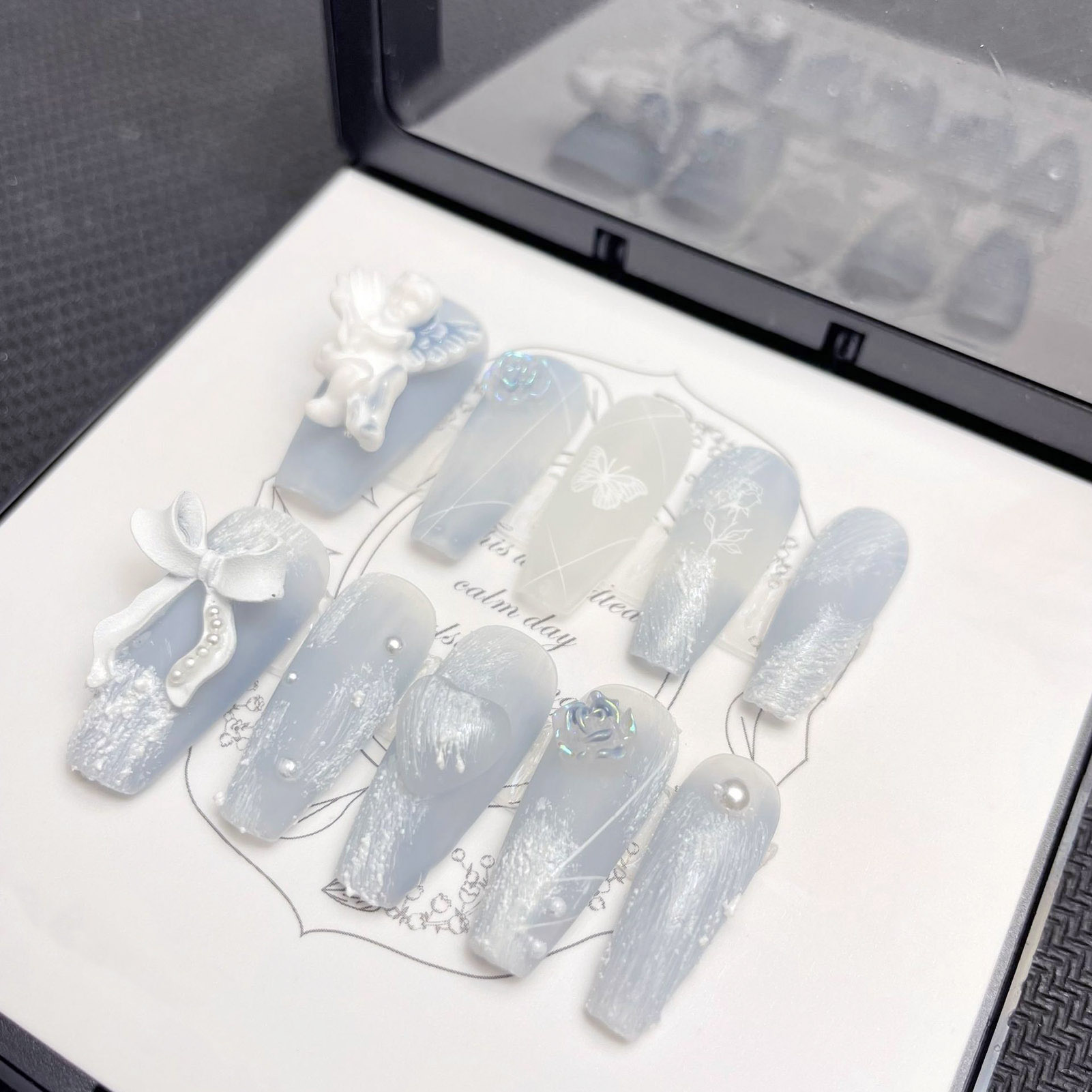 3D Gips Angel Kunstnagels Glan - Nail Art Fake recensie en prijs