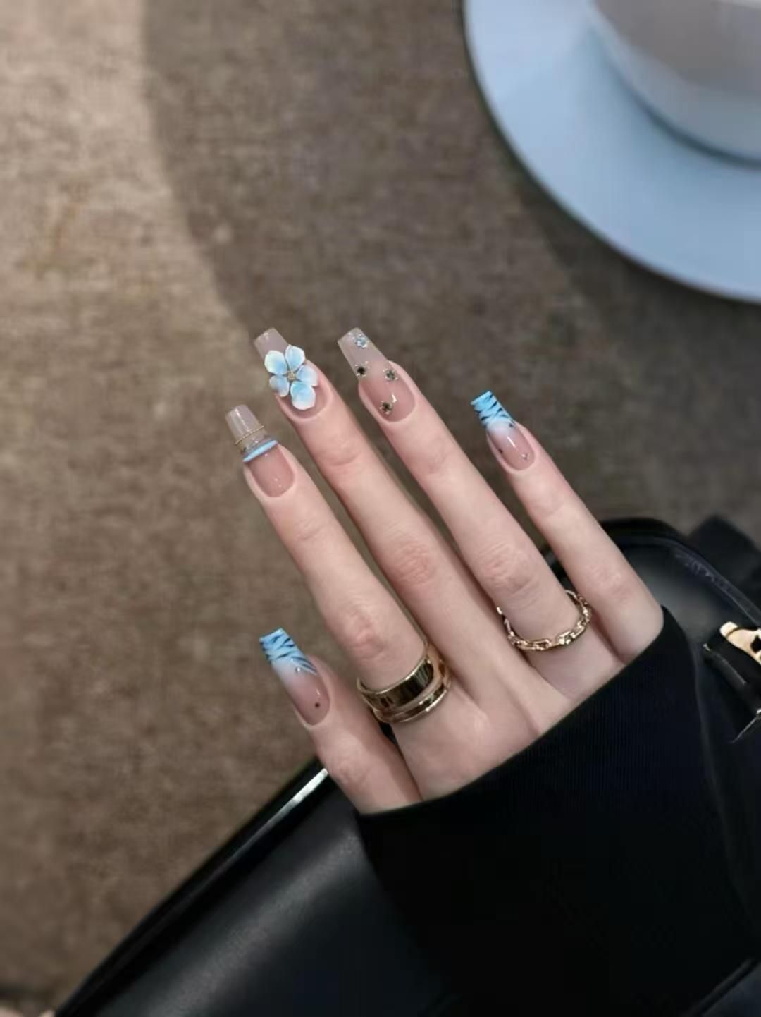 10 stuks handgemaakte opzetnag - Nail Art Zebra recensie en prijs
