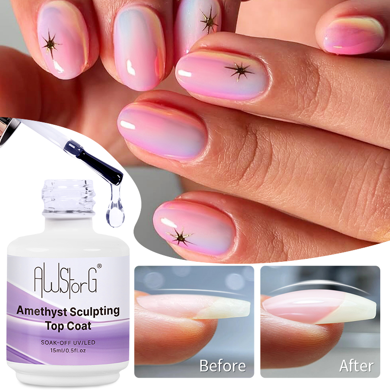 AWStorG 15ML Amethist Beeldhou - Nail Art Yellow recensie en prijs