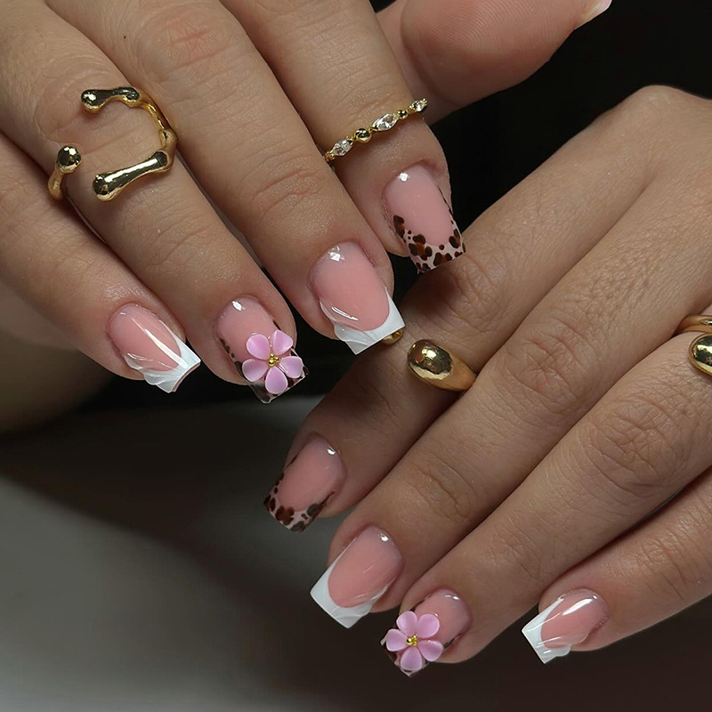 24 stuks zwart-wit Franse stic - Nail Art Zebra recensie en prijs