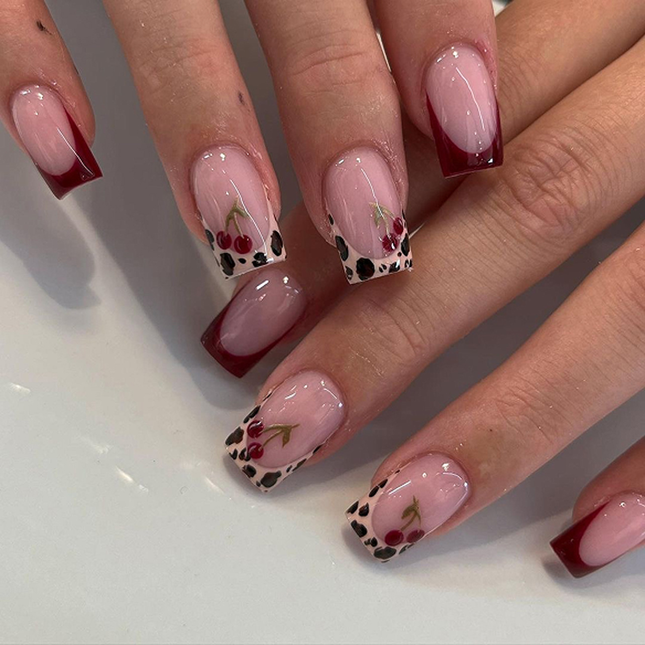 24 stuks zwart-wit Franse stic - Nail Art Zebra recensie en prijs