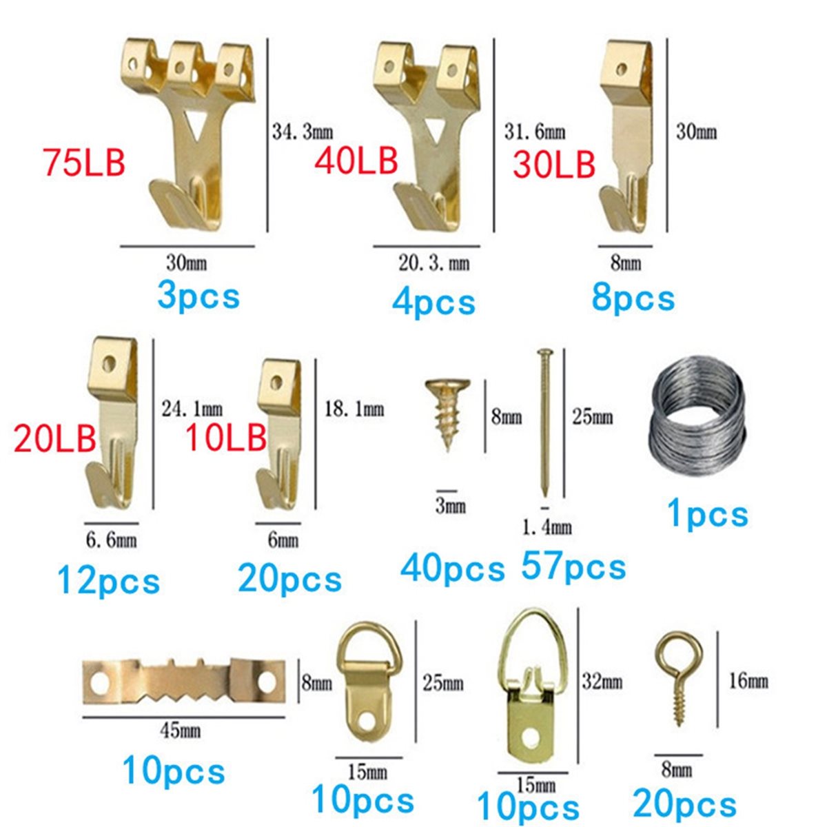 PHONE&GEAR 195-delige bevestig - Nail Art Gold recensie en prijs