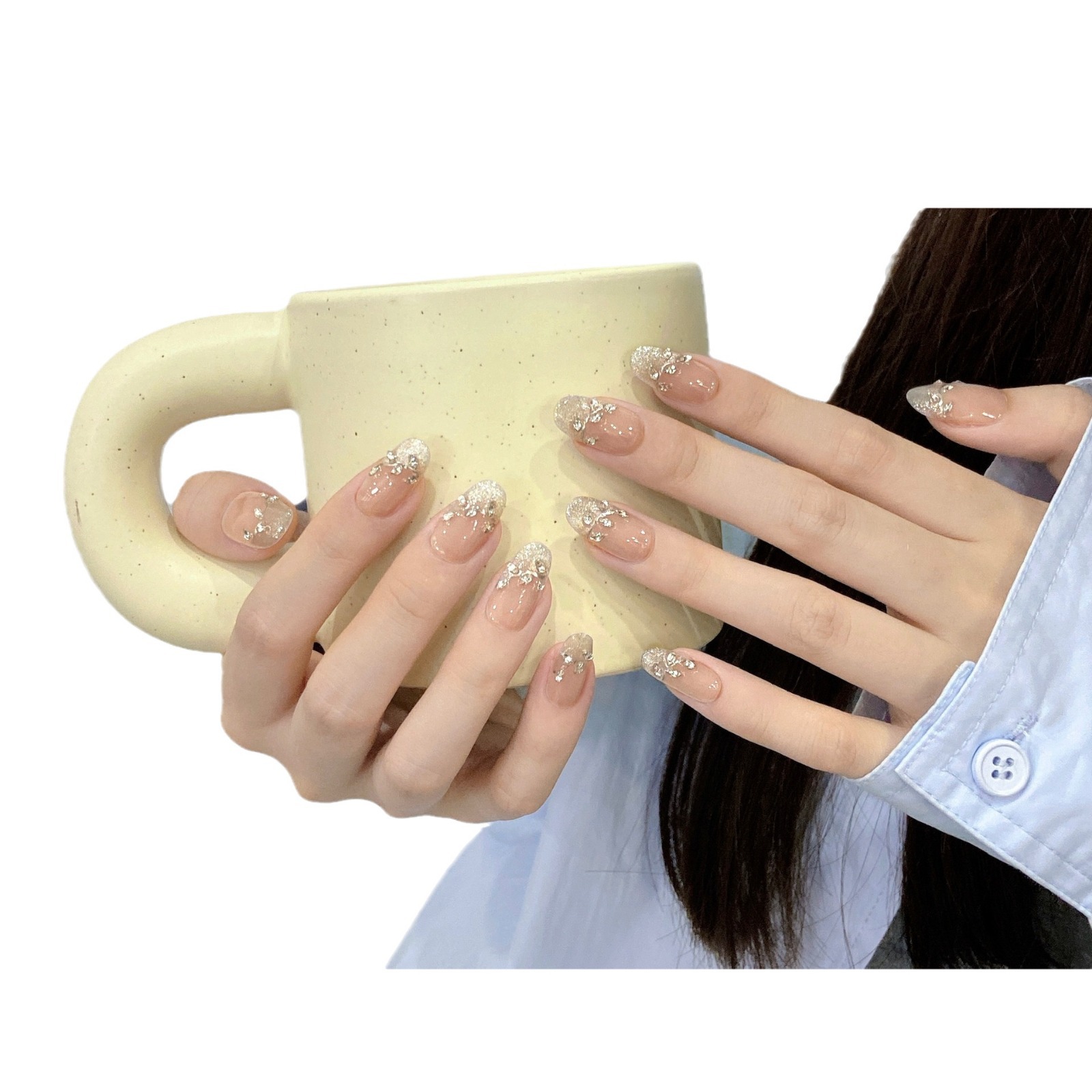 10 STKS Luxe Handgemaakte Druk - Nail Adhesive Tab recensie en prijs