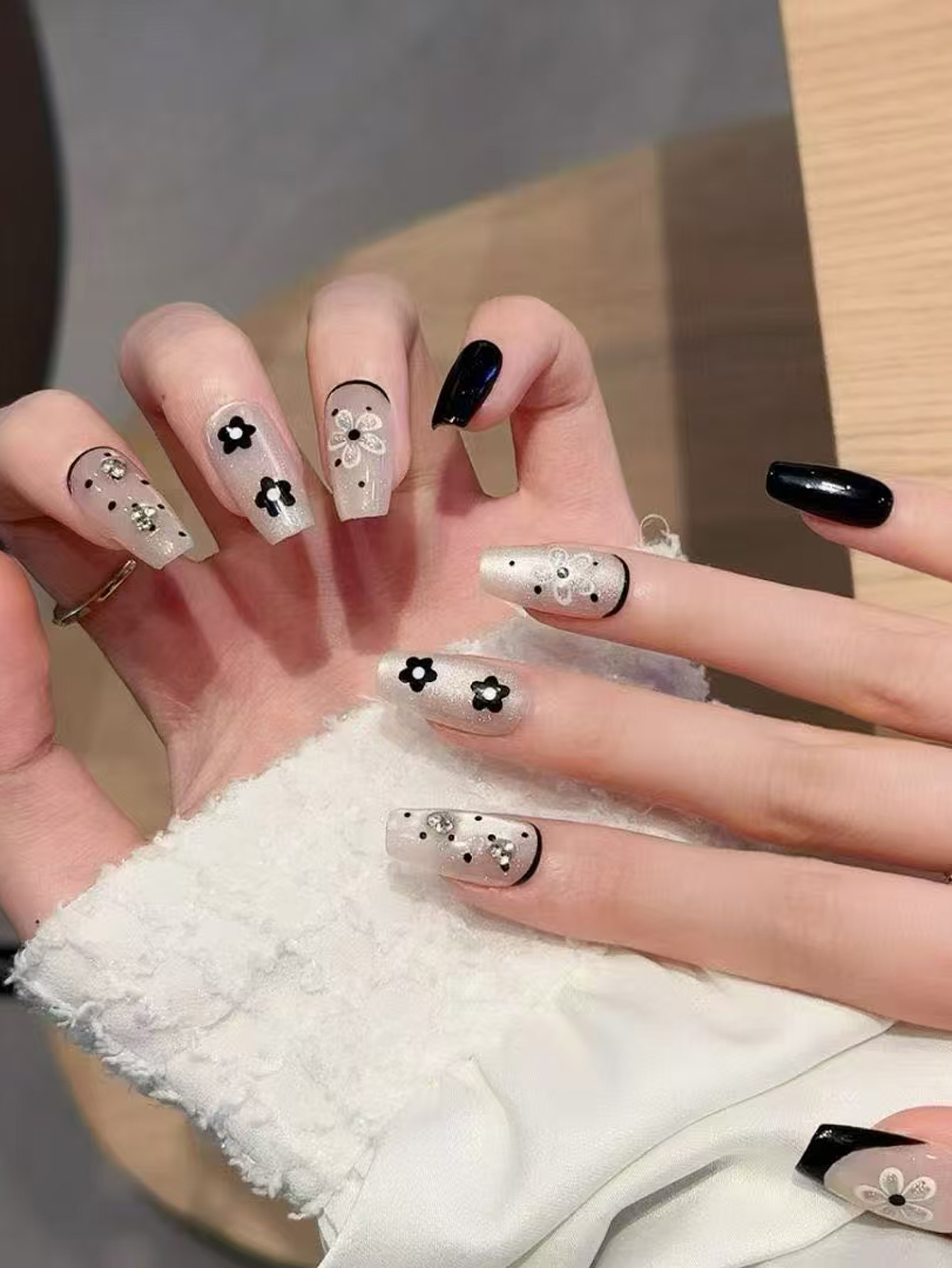 10 stuks opdruk nagels, korte  - Nail Adhesive Tab recensie en prijs