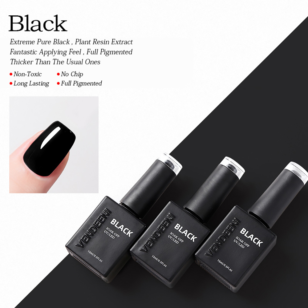 Vendeeni 5 Kleuren Basic Pure  - Nail Art Yellow recensie en prijs