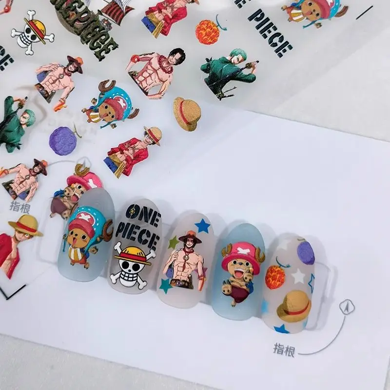 Een Stuk Nieuwe Cartoon Luffy  - Nail Art Zoro One Piece recensie en prijs