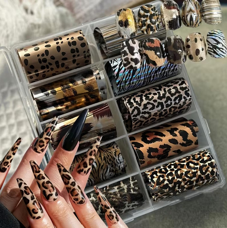 Transferfolies Houndstooth Nag - Nail Art Zebra recensie en prijs