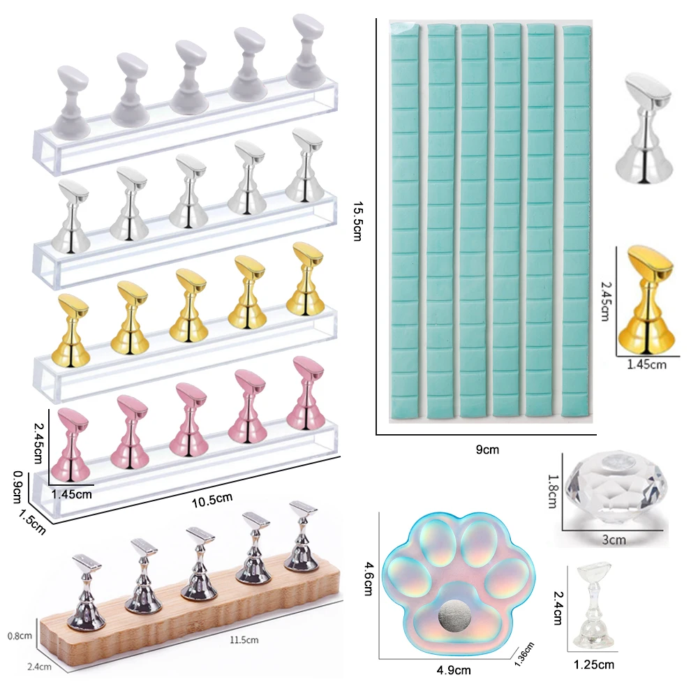 5 Stks/pak Schaken Magnetische - Nail Art Rose Gold recensie en prijs