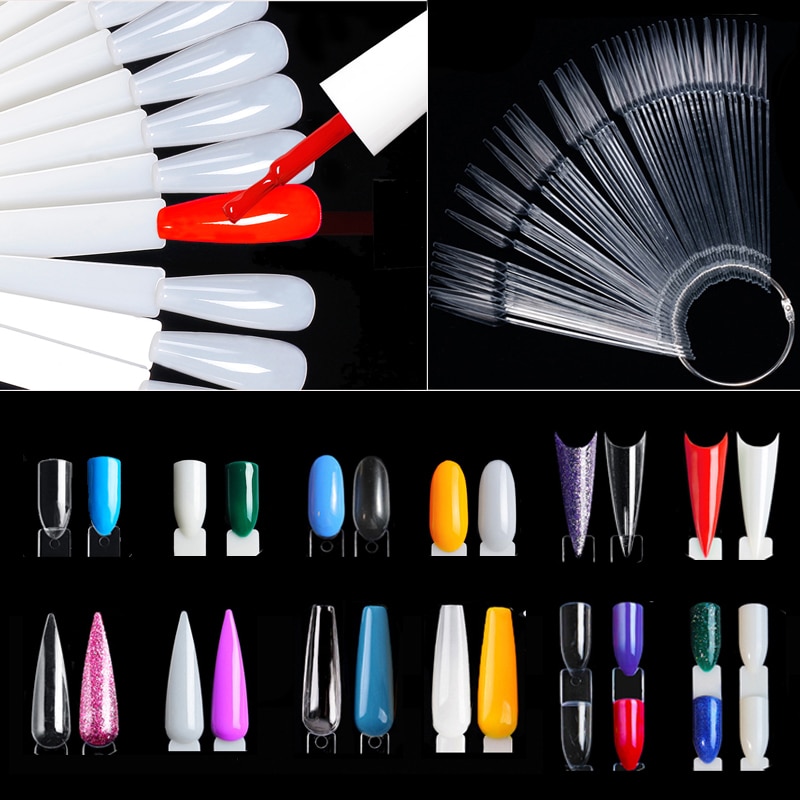 Nail Display Sticks Clear Natu - Nail Art Navy recensie en prijs