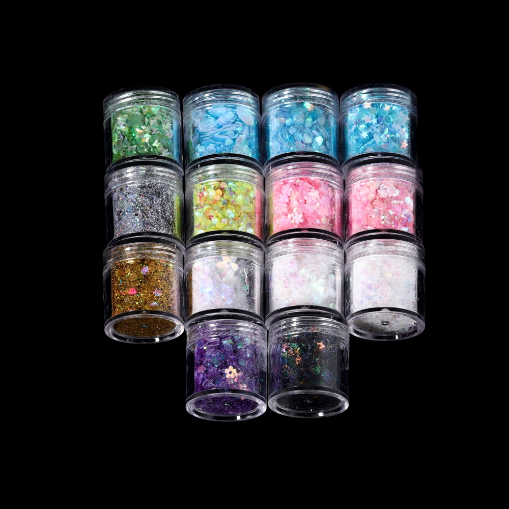 10 Ml/box Glitter Epoxyhars Vu - Nail Art Emerald recensie en prijs