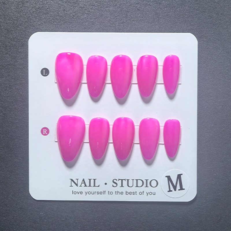 10 stuks Amandelvormige opzetn - Nail Art Yellow recensie en prijs