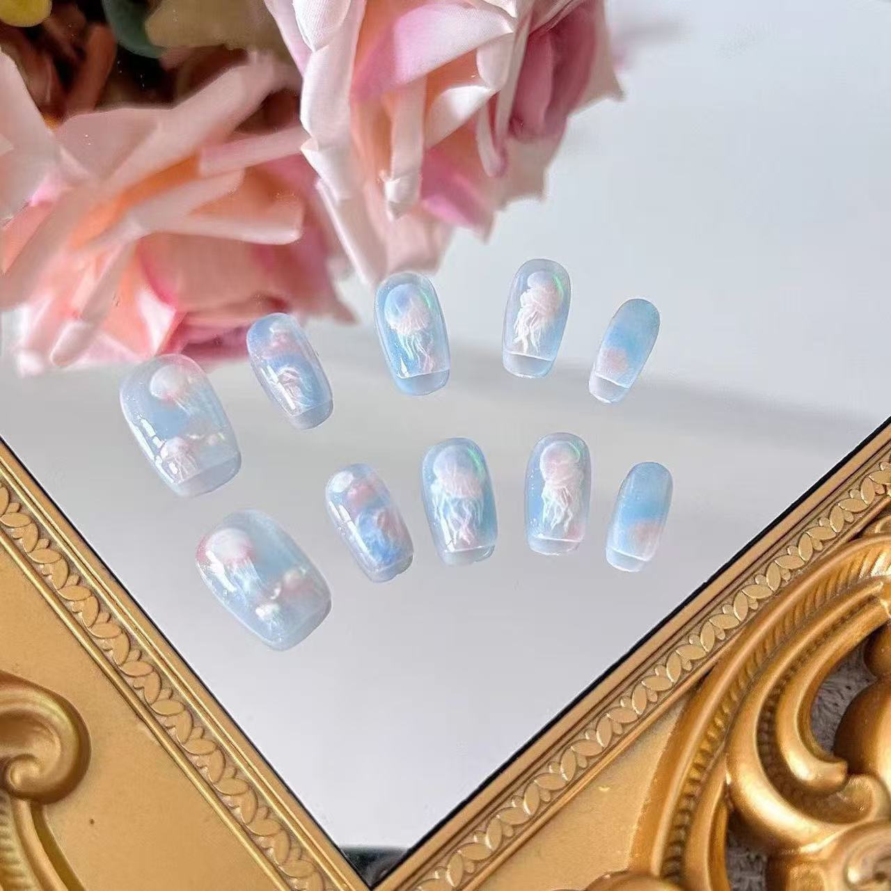 10 stuks vrouwen kleur dromeri - Nail Art Emerald recensie en prijs