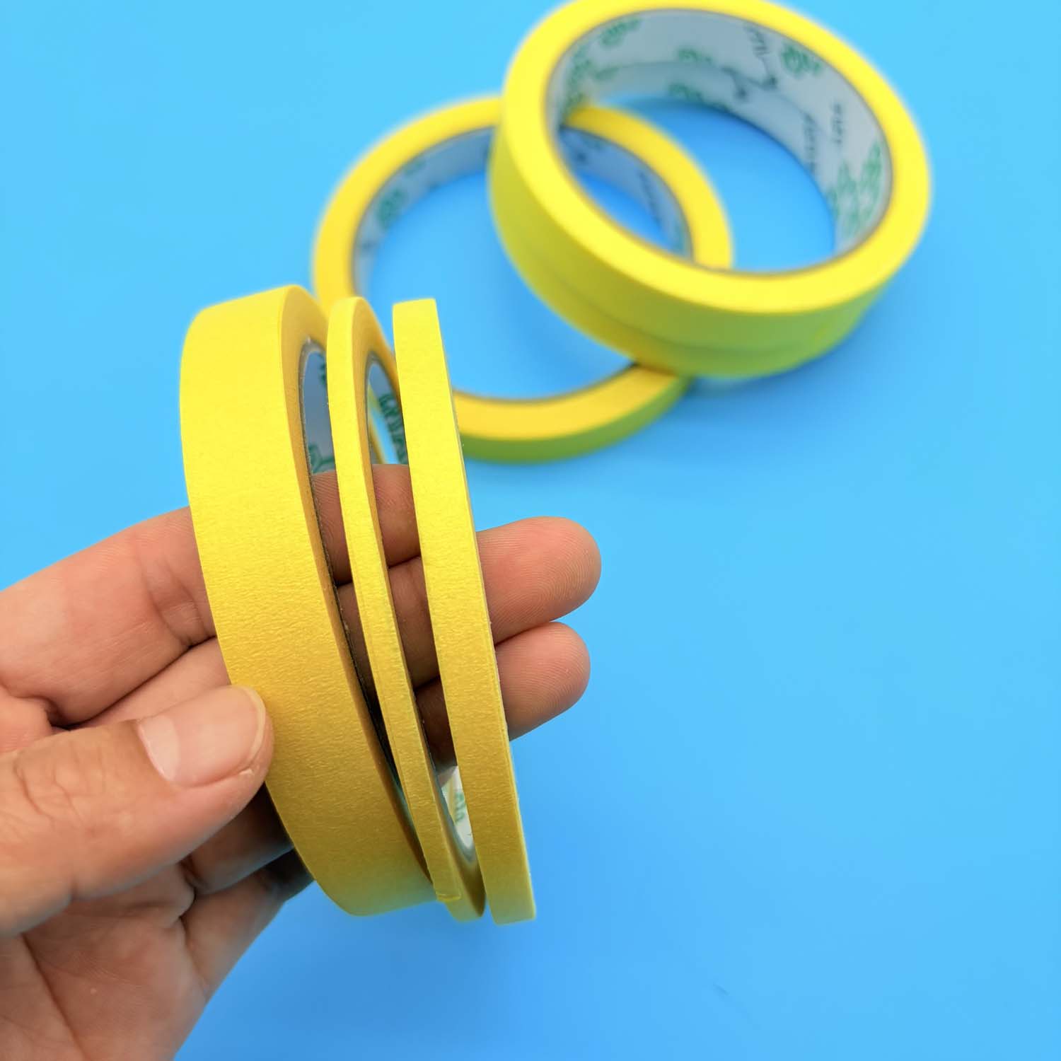 3 maten gele afplaktape - 3 ro - Nail Art Yellow recensie en prijs