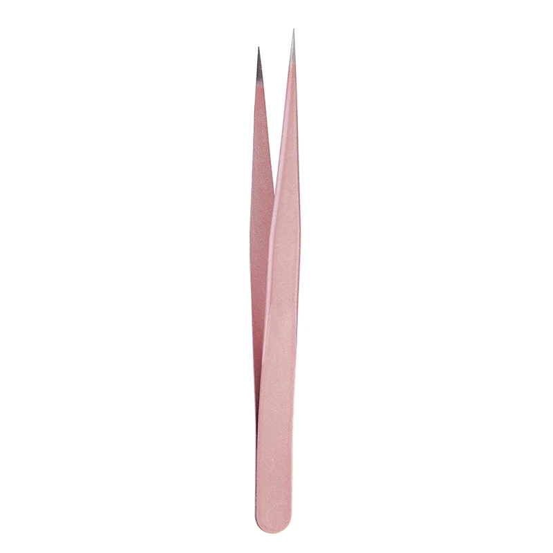 1 stuk rechte pincet in champa - Nail Art Rose Gold recensie en prijs