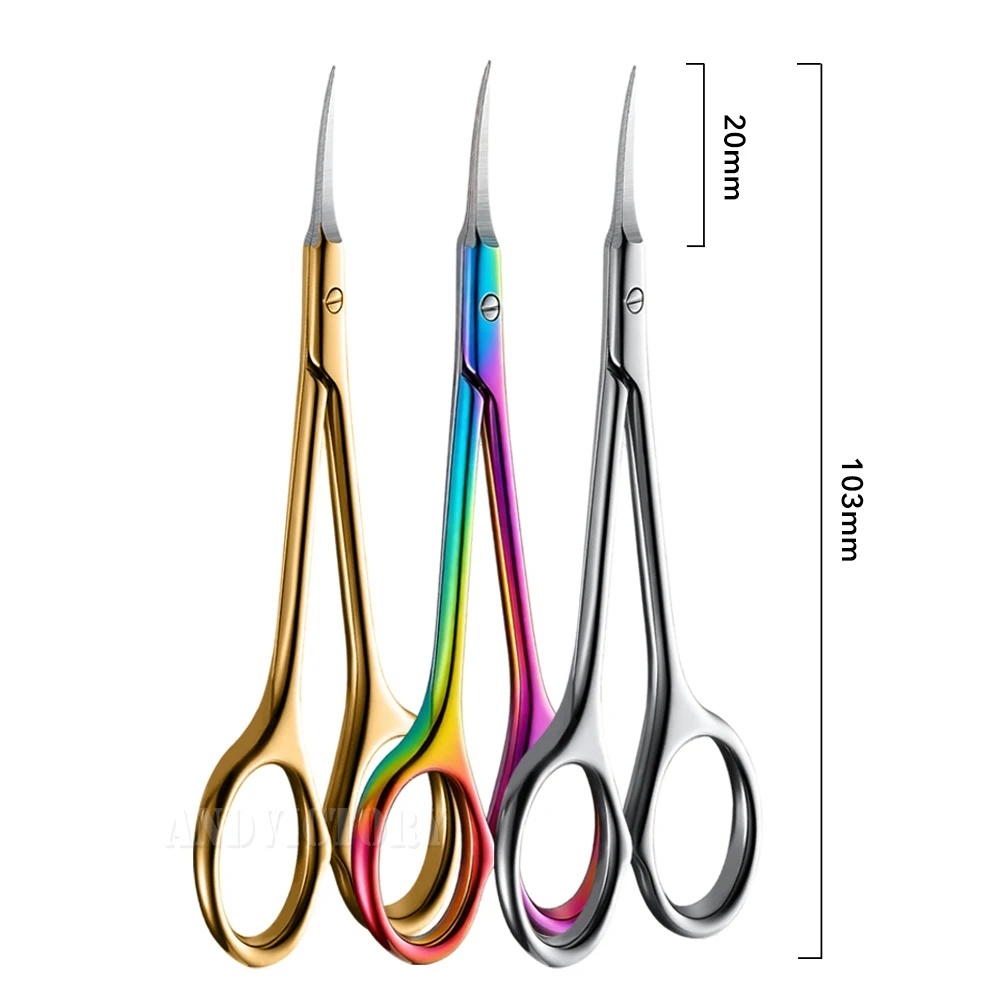 1PC RVS Schaar met gebogen pun - Nail Extension Form recensie en prijs