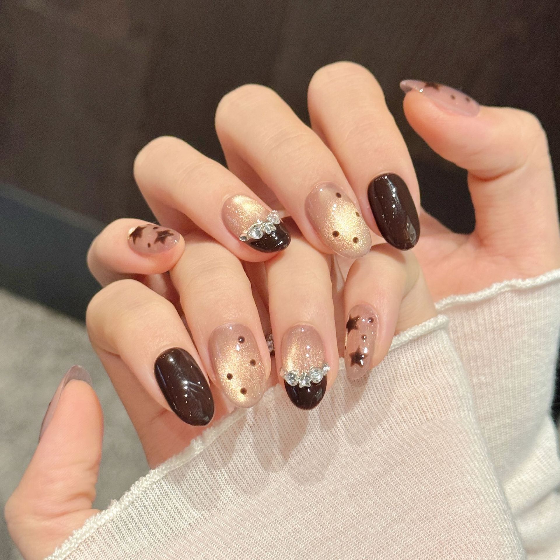 10 stuks luxe handgemaakte opz - Nail Adhesive Tab recensie en prijs