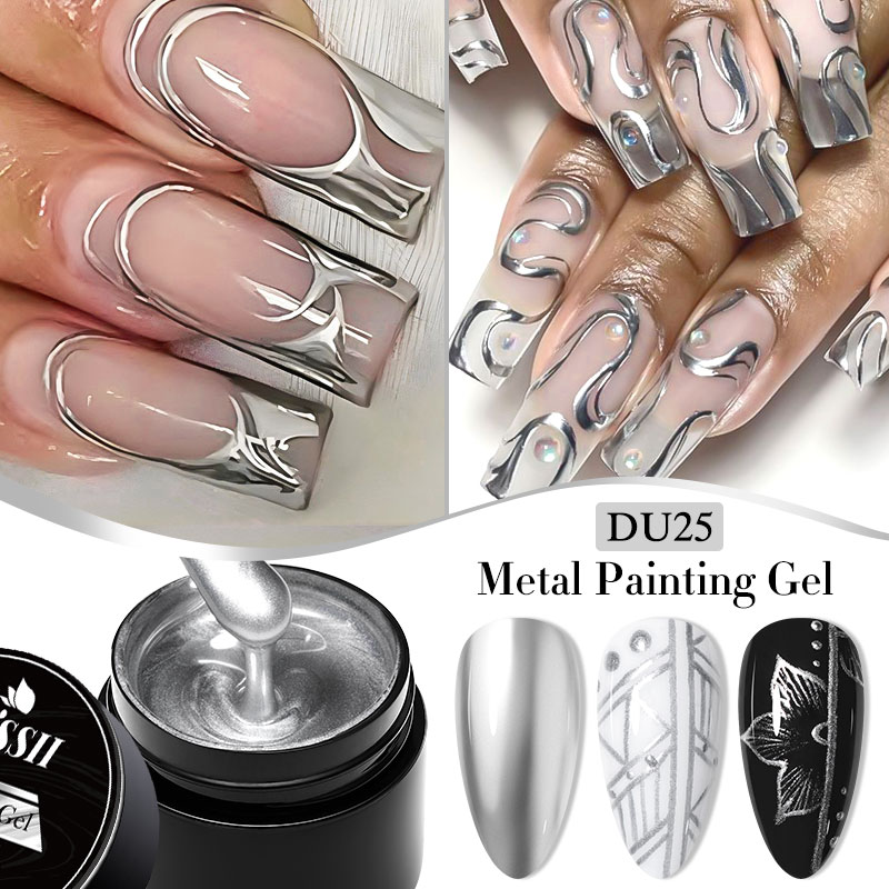 8ml Metaalverf Gel Nagellak No - Nail Art Rose Gold recensie en prijs