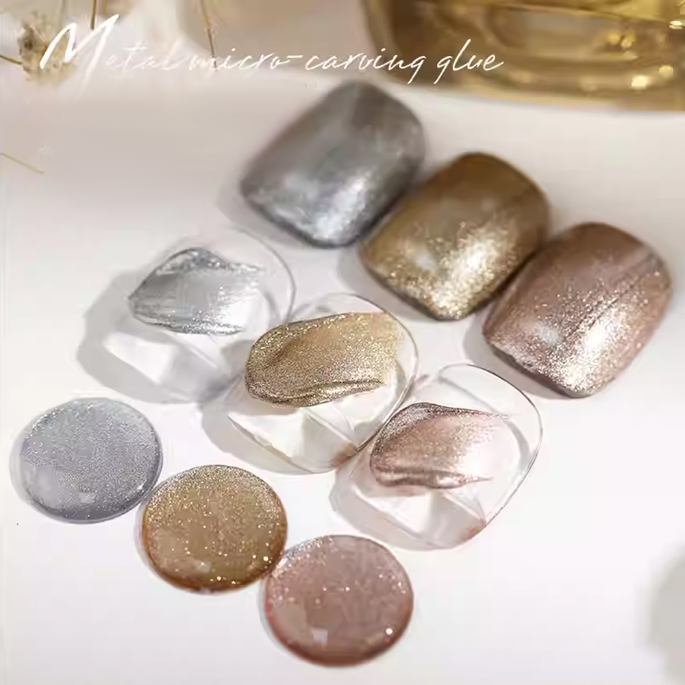 8g Metallic Carving Gel 3D Gep - Nail Art Gold recensie en prijs