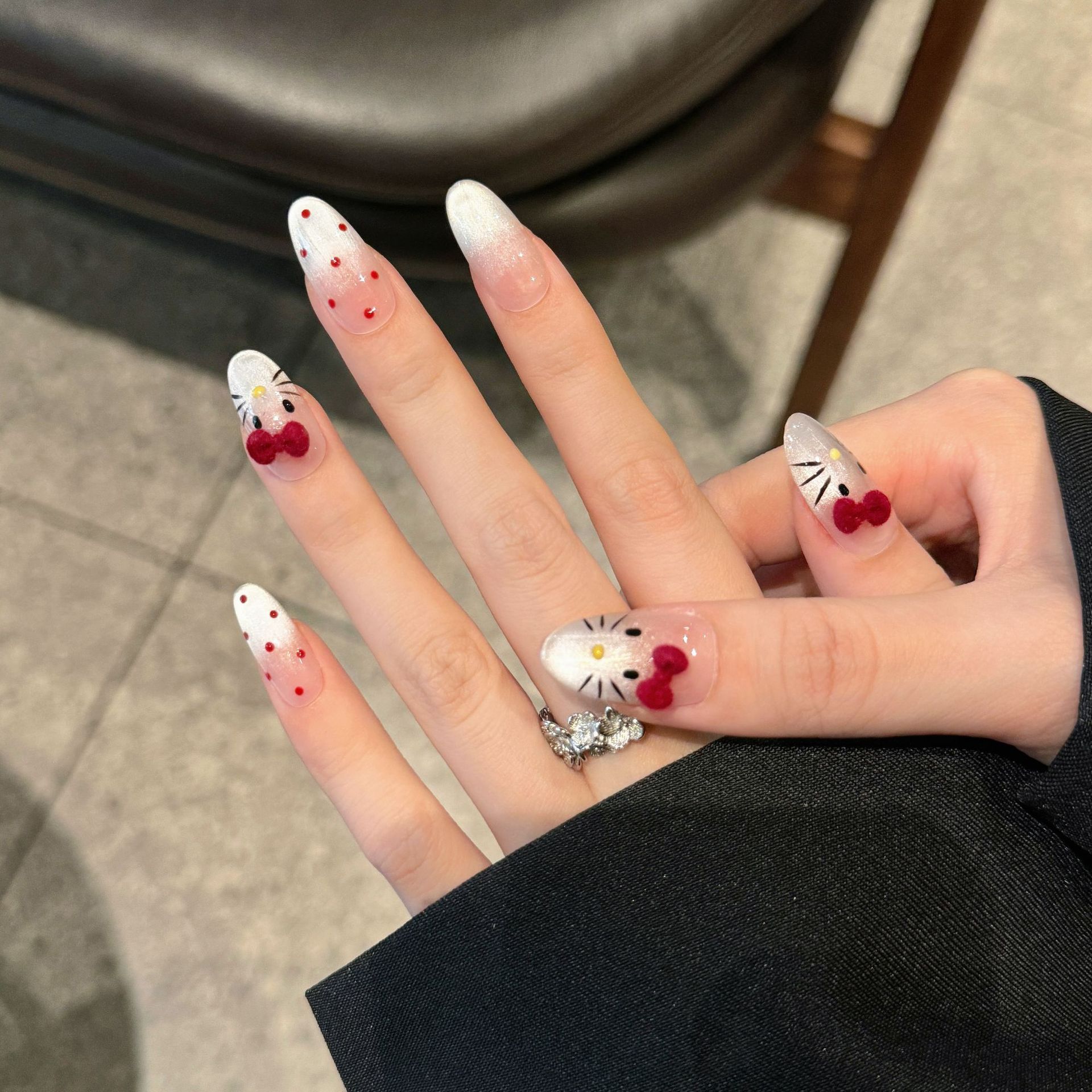 10 stuks pure handgeperste ova - Nail Art Emerald recensie en prijs