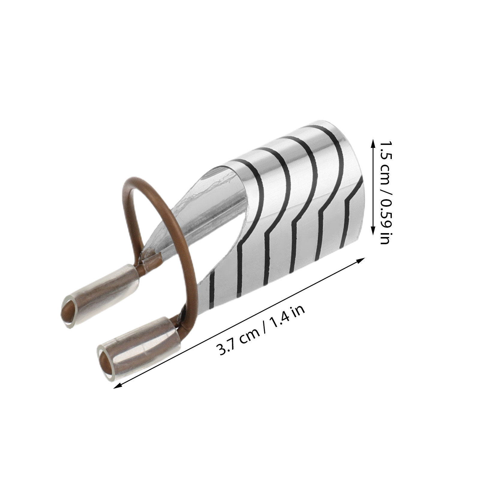 5 stuks lichtgewicht aluminium - Nail Extension Form recensie en prijs