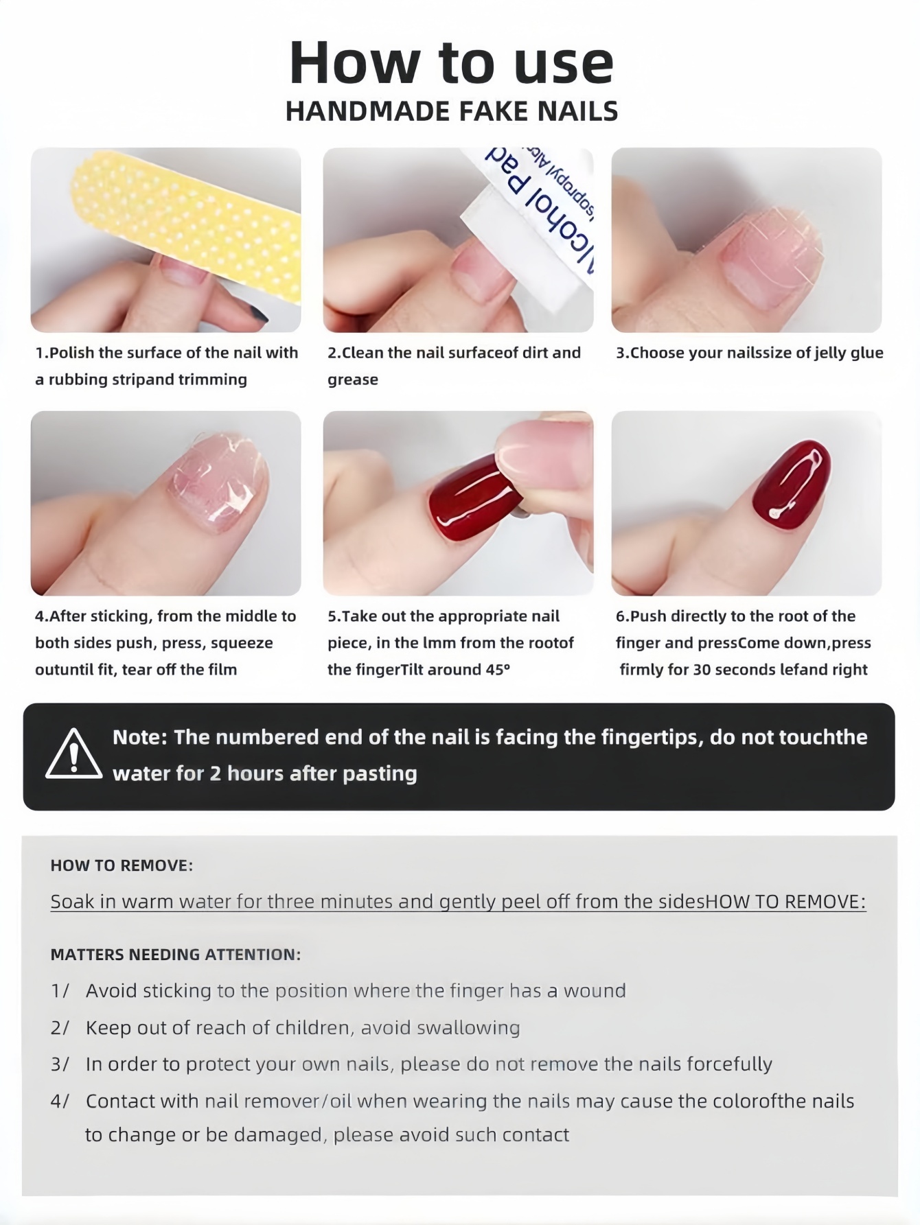 10 korte ovale opdruknagels, m - Nail Art Gold recensie en prijs
