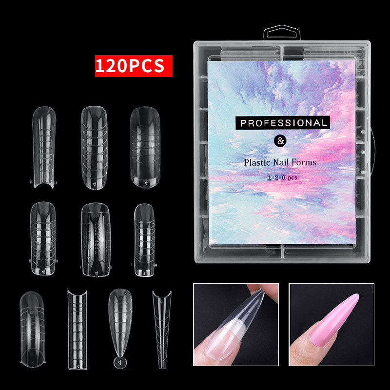 120 stks/set Clear Dual Forms  - Nail Extension Form recensie en prijs