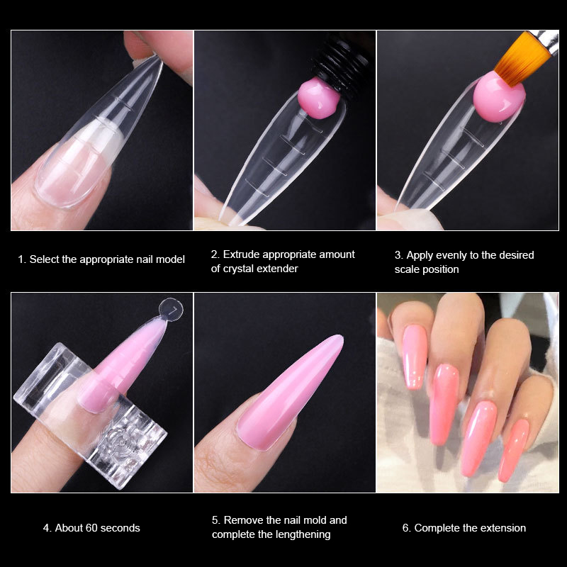 120 stks/set Clear Dual Forms  - Nail Extension Form recensie en prijs