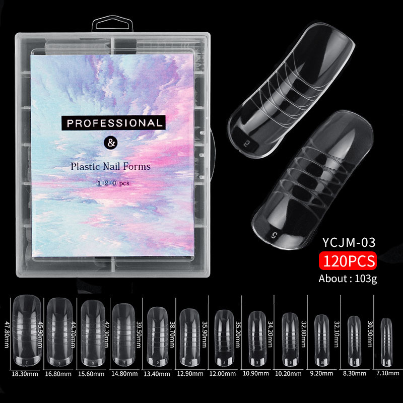 120 stks/set Clear Dual Forms  - Nail Extension Form recensie en prijs