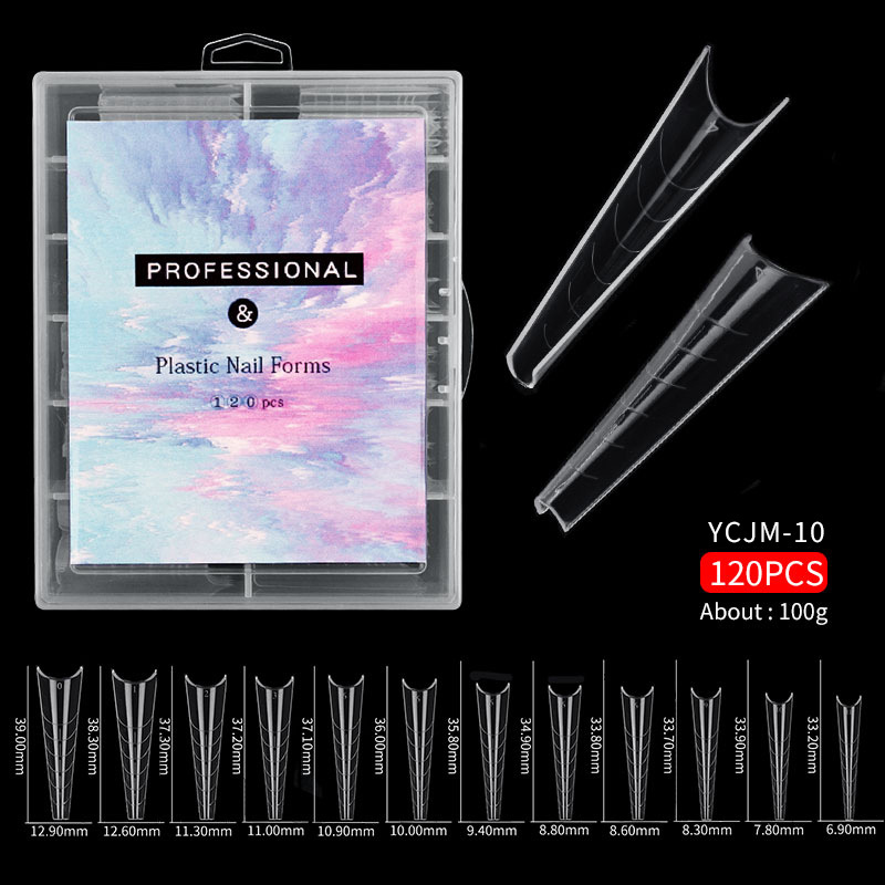120 stks/set Clear Dual Forms  - Nail Extension Form recensie en prijs