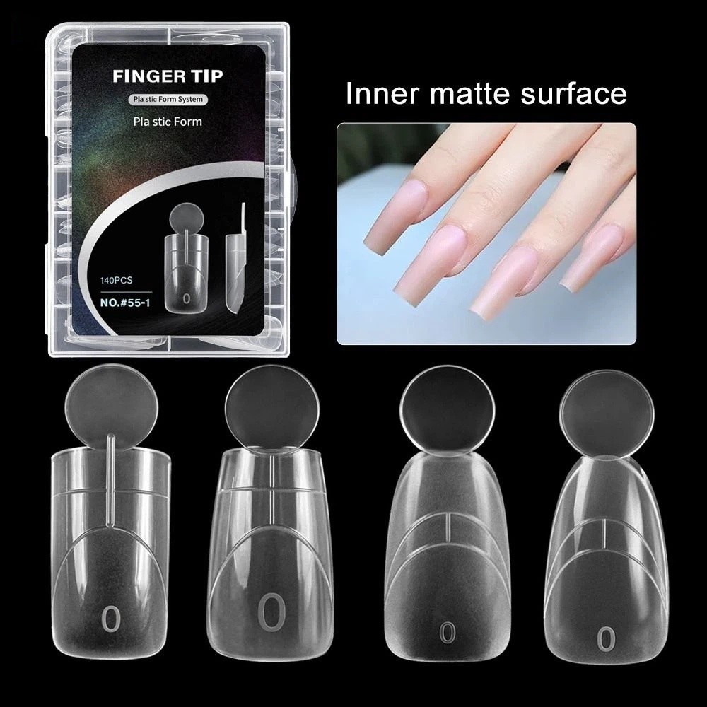 140 stuks matte French nail du - Nail Extension Form recensie en prijs