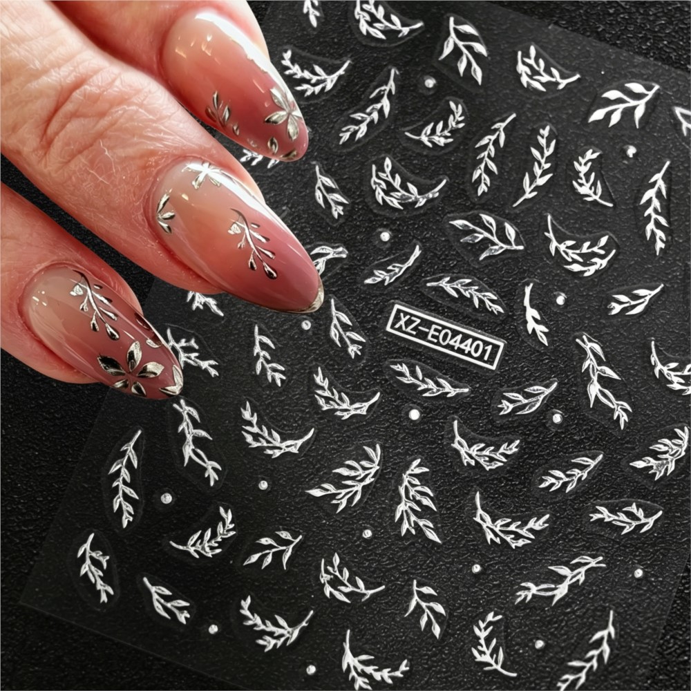 6 stks/set Glanzende Metalen B - Nail Art Rose Gold recensie en prijs