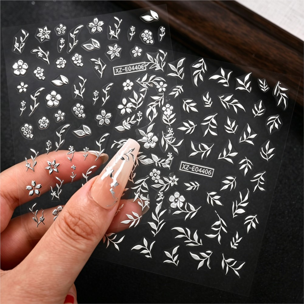 6 stks/set Glanzende Metalen B - Nail Art Rose Gold recensie en prijs