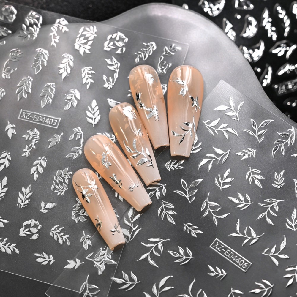 6 stks/set Glanzende Metalen B - Nail Art Rose Gold recensie en prijs