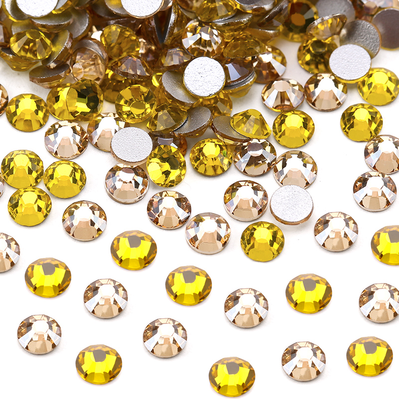 Glitter Crystal Rhinestones Ni - Nail Art Yellow recensie en prijs