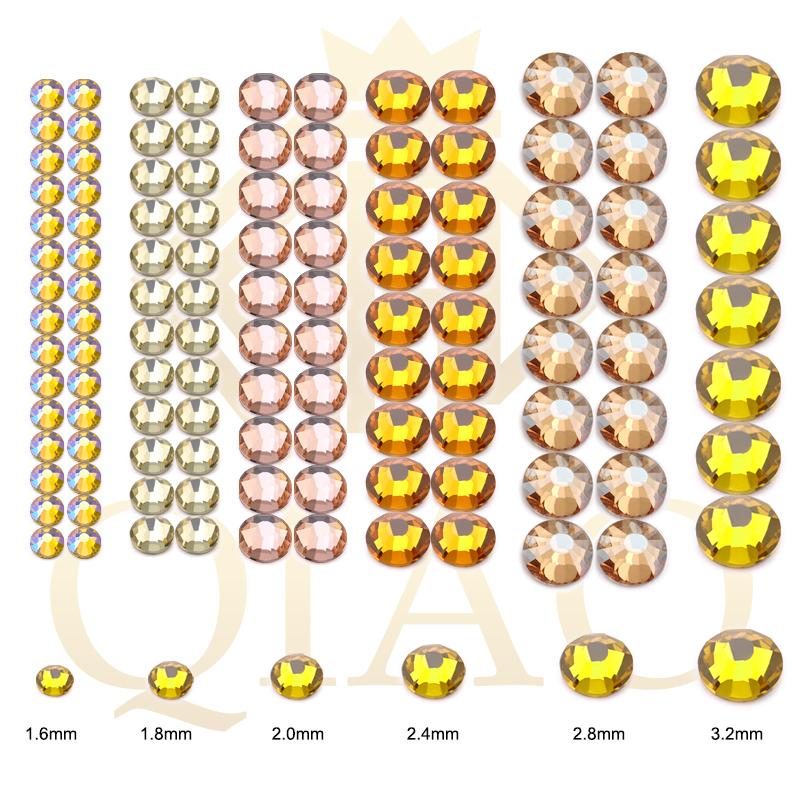Glitter Crystal Rhinestones Ni - Nail Art Yellow recensie en prijs